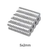 N35 - neodymium magnet - strong disc - 5mm * 2mm - 50 piecesN35