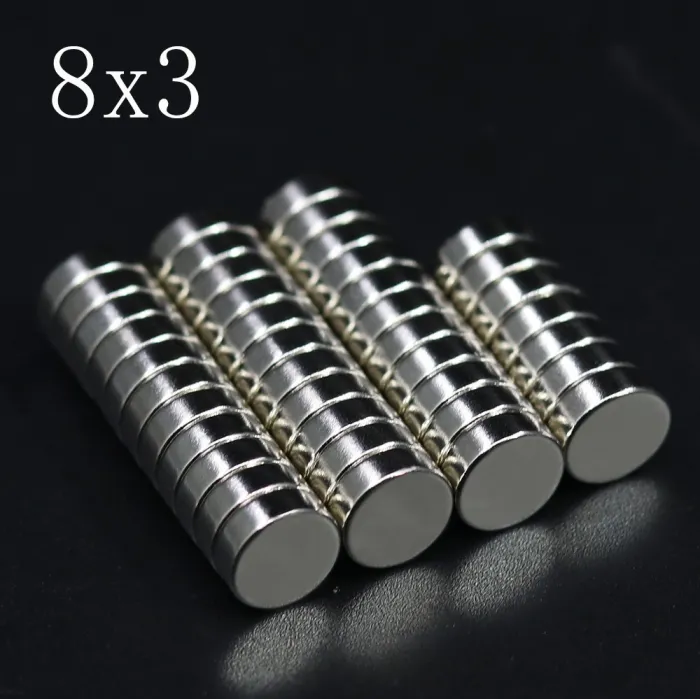 N35 - neodymium magnet - strong disc - 8mm * 3mmN35