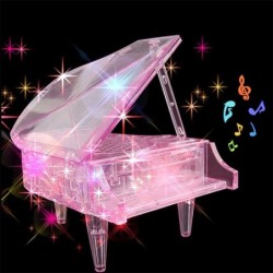 Puzzle kryształowe pianino - pozytywka - zabawka do złożeniaPosągi & Rzeźby
