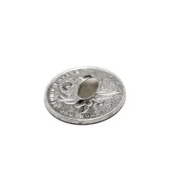 N35 - magnes neodymowy - mocna tarcza - 8mm * 1,5 mmN35