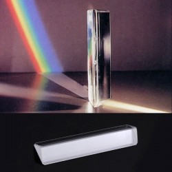 K9 optical glass - right angle reflecting - triangular color prismOptical