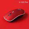 Wireless optical mouse - with USB receiver - ergonomic - silent - 2.4Ghz - 1600 DPIMouses