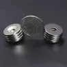 N35 - neodymium magnet - strong disk - 20mm * 3 mm - with 5mm holeN35