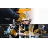 Safety / work gloves - stretchable - wood cutting / gardening - leatherSafety & protection