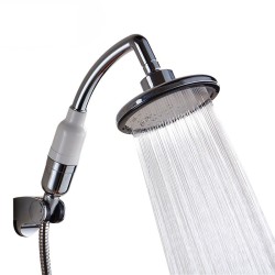 Okrągła słuchawka prysznicowa - z filtrem - zdejmowana - oszczędzająca wodęGłowice Prysznicowe