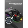 BM600 - bezprzewodowa mysz gamingowa RGB - konstrukcja plastra miodu - ładowalna - USB - 2.4GMyszki