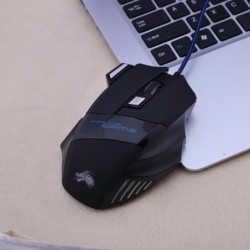 Przewodowa mysz optyczna do gier - LED - 5500DPIMyszki