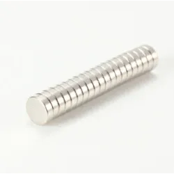 N35 - magnes neodymowy - mocny krążek - 5mm * 1,5mm - 20 sztukN35