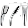 Square shower head - 300 holes - high pressure - chromeShower Heads