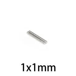 N35 - magnes neodymowy - mocna tarcza - 1mm * 1mmN35