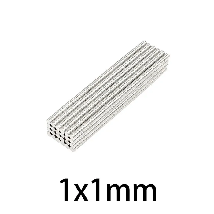 N35 - magnes neodymowy - mocna tarcza - 1mm * 1mmN35