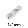 N35 - magnes neodymowy - mocna tarcza - 1mm * 1mmN35