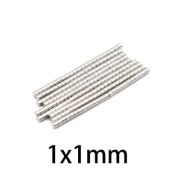 N35 - magnes neodymowy - mocna tarcza - 1mm * 1mmN35
