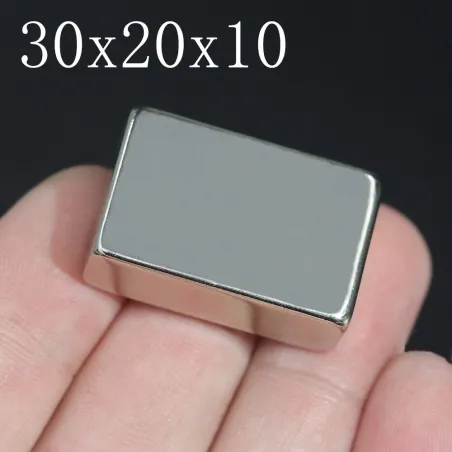 N35 - neodymium magnet - strong block - 30mm * 20mm * 10mmN35