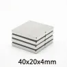 N35 - neodymium magnet - strong block - 40mm * 20mm * 4mmN35