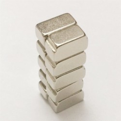 N50 - magnes neodymowy - mocny blok w kształcie litery T - 10,5mm * 5mm * 5,8mmN50