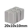 N35 - magnes neodymowy - mocny prostopadłościan - 20mm * 10mm * 10mmN35