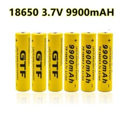 3,7 V - 9900 mah - 18650 - bateria litowo-jonowa - ładowalnaBaterii