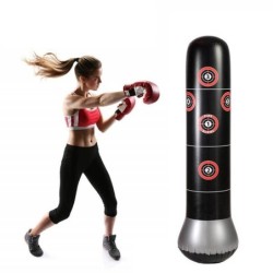 Inflatable punching bag - fitness / training - boxing targetEquipment