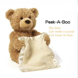 Miś Peekaboo - mówiąca pluszowa zabawkaZabawki Pluszowe