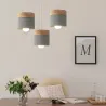 Lampa sufitowa w stylu nordyckim - LED - E27Światła sufitowe