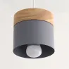 Lampa sufitowa w stylu nordyckim - LED - E27Światła sufitowe