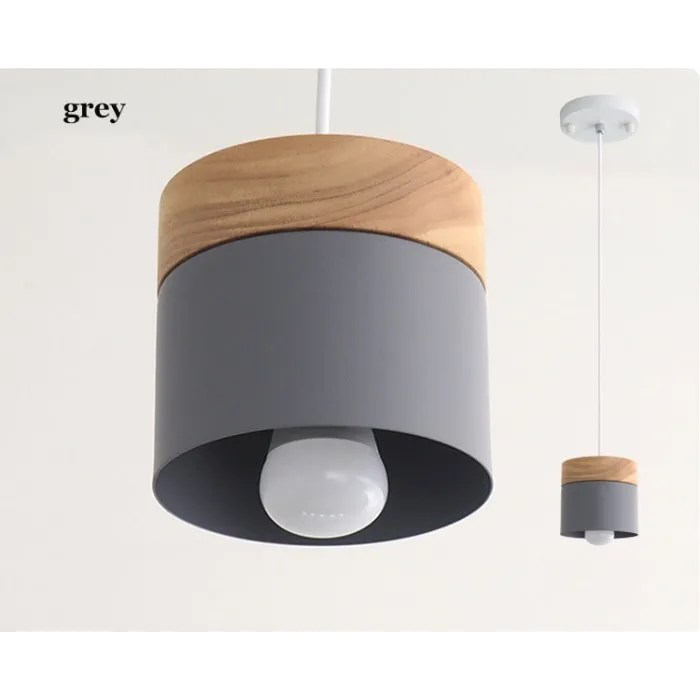 Lampa sufitowa w stylu nordyckim - LED - E27Światła sufitowe