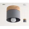 Lampa sufitowa w stylu nordyckim - LED - E27Światła sufitowe