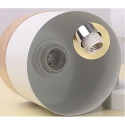 Lampa sufitowa w stylu nordyckim - LED - E27Światła sufitowe