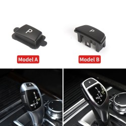 Car gear lever auto parking button - cap with letter P - for BMWInterior parts