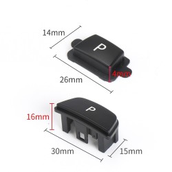 Car gear lever auto parking button - cap with letter P - for BMWInterior parts