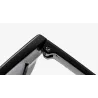 Kwadratowe okulary przeciwsłoneczne w stylu vintage - unisexOkulary Przeciwsłoneczne