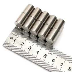 N35 - magnes neodymowy - mocny okrągły sztyft - 10mm * 15mmN35