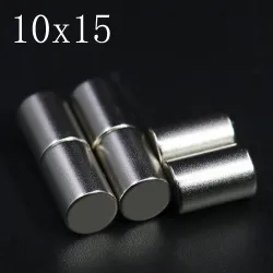 N35 - magnes neodymowy - mocny okrągły sztyft - 10mm * 15mmN35