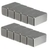 N35 - magnes neodymowy - mocny prostokątny blok - 20mm * 10mm * 10mmN35