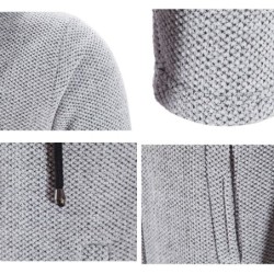 Elegancki ciepły pulower - długi sweter z kapturemKurtki