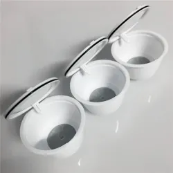 Plastikowe kapsułki do kawy - wielokrotnego napełniania - do Dolce Gusto - 3 sztukiKawa