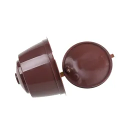 Plastikowe kapsułki do kawy - wielokrotnego napełniania - do Dolce Gusto - 3 sztukiKawa