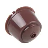 Plastikowe kapsułki do kawy - wielokrotnego napełniania - do Dolce Gusto - 3 sztukiKawa