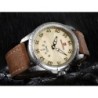 NAVIFORCE - klasyczny zegarek sportowy - kwarcowy - skórzany pasek - wodoodpornyZegarki