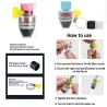 Faucet water filter - 5-layer activated carbon - splash-proofWater filters