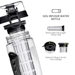 Water bottle / fruit infuser - BPA Free - 800ml / 1000mlWater bottles