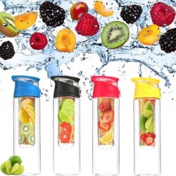 Butelka na wodę / zaparzacz do owoców - bez BPA - 800ml / 1000mlButelki wody