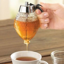 Honey dispenser - transparent jarKitchen