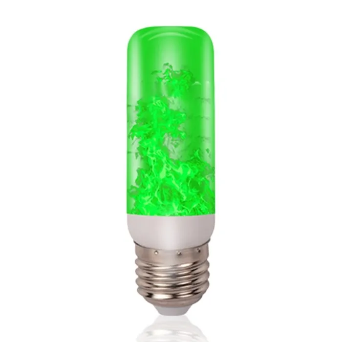 Żarówka LED z efektem ognia - migoczący płomień - 4 tryby - 3W - E27E27