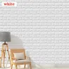 3D wall sticker - self adhesive foam - wallpaper - waterproof - brick design - 60 * 30cmWall stickers