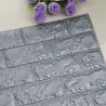 Naklejka ścienna 3D - pianka samoprzylepna - tapeta - wodoodporna - wzór cegły - 60 * 30cmNaklejki Ścienne