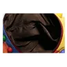 Leather backpack - with rivets - colorful rainbow colorsBackpacks