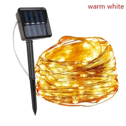 Taśma solarna LED - z kołkiem gruntowym - dekoracja zewnętrznaOświetlenia słonecznego