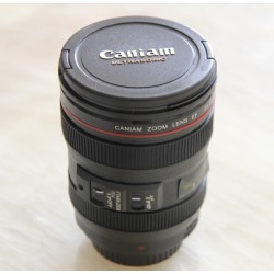 Plastic coffee mug - camera lens design - 420 mlDrinkware